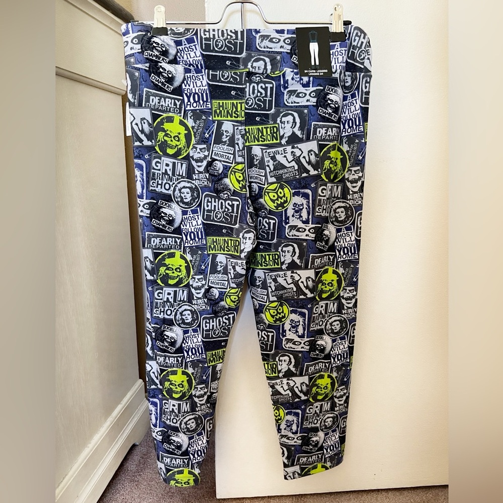 Disney Parks- Haunted Mansion Capri Leggings (NWT)